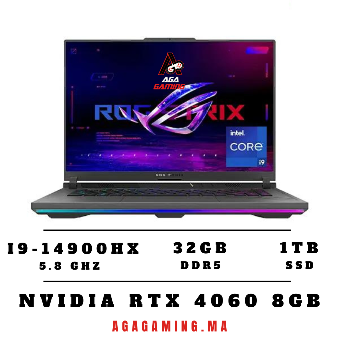 ASUS ROG STRIX G16 G614 (2024) (i9-14900HX/32GB DDR5/1TB SSD/RTX 4060) G614JVR-N4164W ASUS ROG STRIX G16 G614 (2024) (i9-14900HX/32GB DDR5/1TB SSD/RTX 4060) G614JVR-N4164W